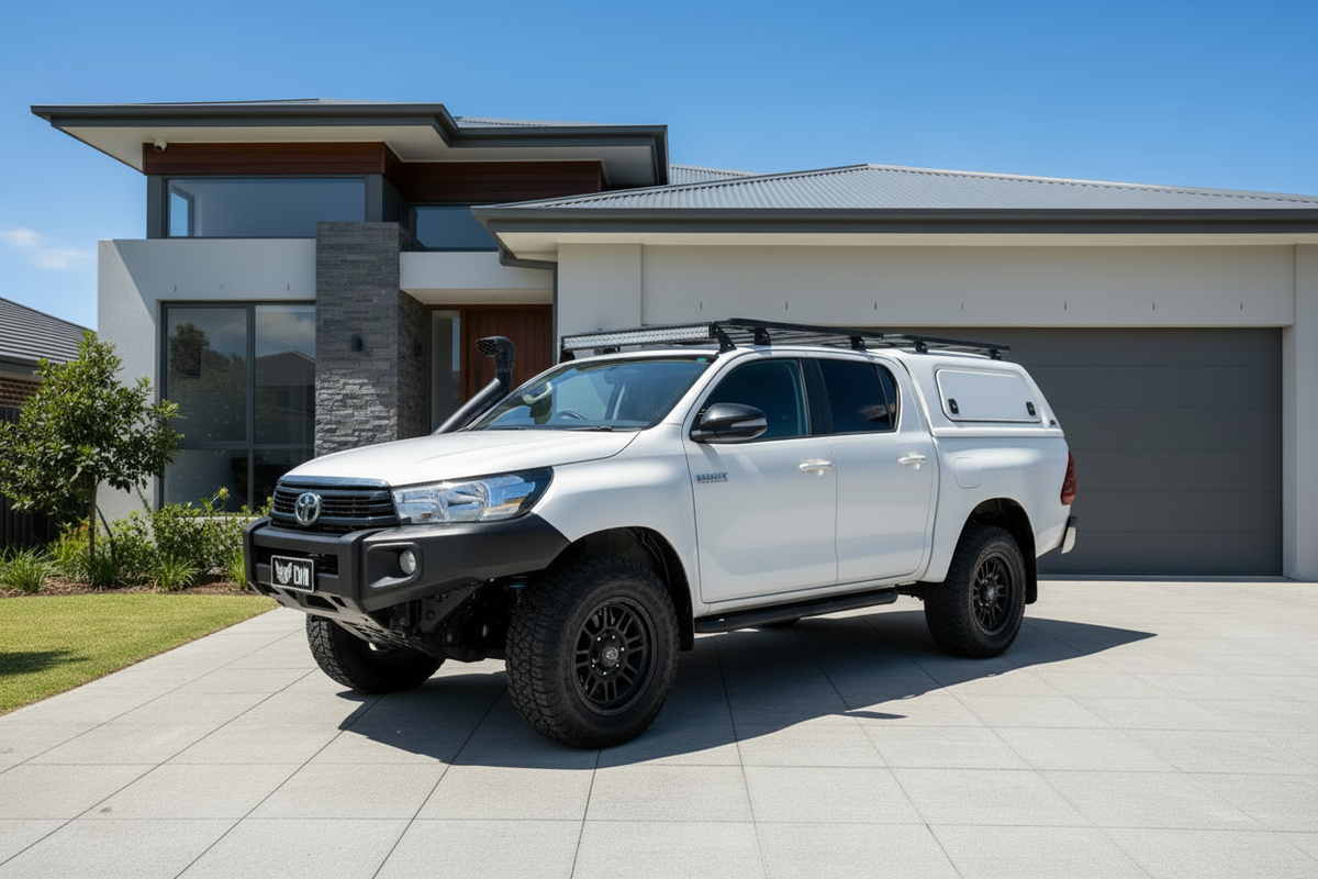 Aggressive Toyota Hilux Build