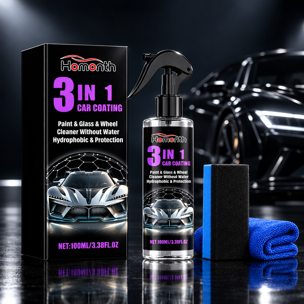Ceramic Spray dark showroom background
